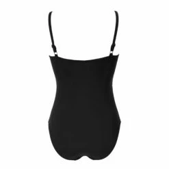 Pour Moi Black Wrap Front Belted Control Swimsuit -Pour Moi Shop unnamed file 3297