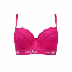 Pour Moi Black Non Padded Logo Underwired Bra 6 Pour Moi Black Non Padded Logo Underwired Bra -Pour Moi Shop unnamed file 331