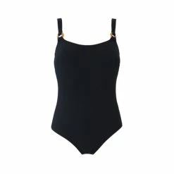 Pour Moi Black Cali Recycled Ring Underwired Control Swimsuit -Pour Moi Shop unnamed file 3350