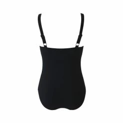 Pour Moi Black Cali Recycled Ring Underwired Control Swimsuit -Pour Moi Shop unnamed file 3351