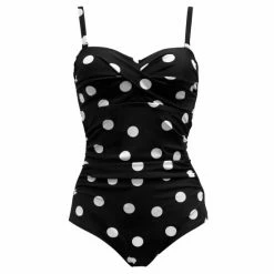 Pour Moi Black Santa Monica Strapless Control Swimsuit -Pour Moi Shop unnamed file 3356