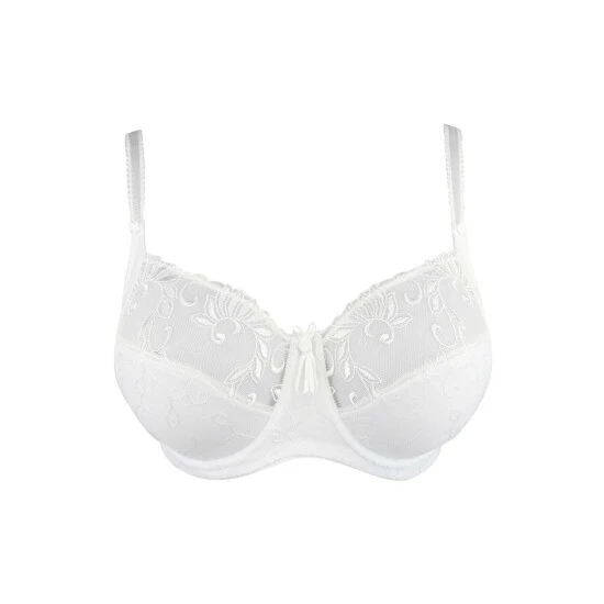 Pour Moi White Imogen Rose Embroidered Bra 4 Pour Moi White Imogen Rose Embroidered Bra - Image 4