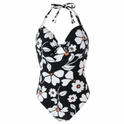 Pour Moi Black Palermo Adjustable Halter Underwired Swimsuit -Pour Moi Shop unnamed file 3364
