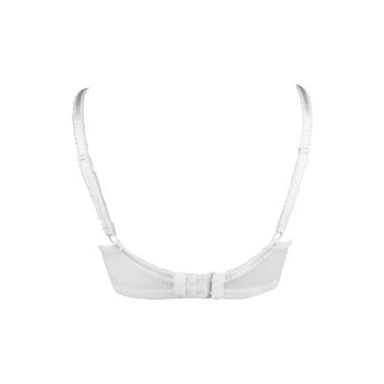 Pour Moi White Imogen Rose Embroidered Bra 5 Pour Moi White Imogen Rose Embroidered Bra - Image 5