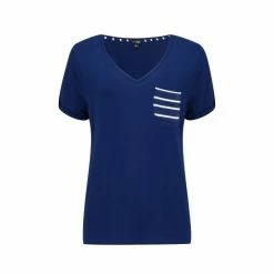 Pour Moi Blue Stripe Jersey Short Pyjama Set -Pour Moi Shop unnamed file 3396