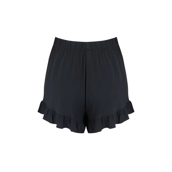 Pour Moi Black Sofa Love Frill Jersey Short 3 Pour Moi Black Sofa Love Frill Jersey Short - Image 3