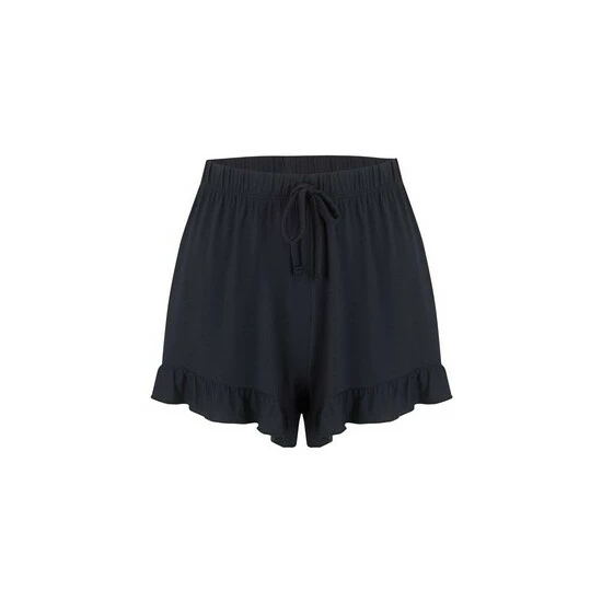 Pour Moi Black Sofa Love Frill Jersey Short 4 Pour Moi Black Sofa Love Frill Jersey Short - Image 4