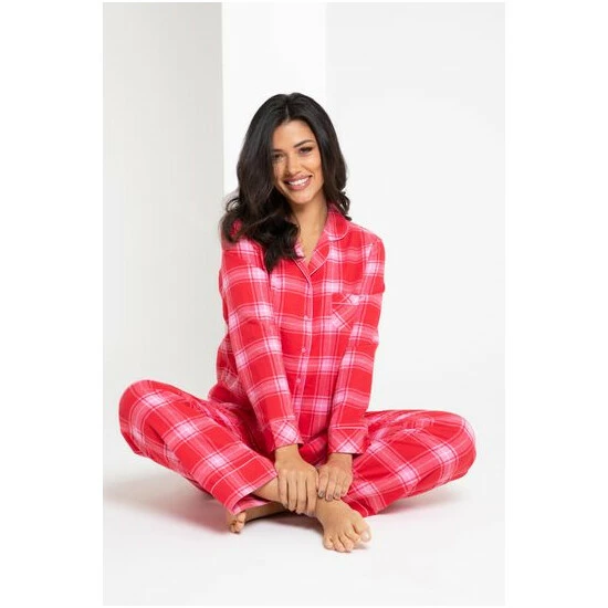 unnamed-file-3427.jpg Pour Moi Blue Cosy Check Pyjama Set -Pour Moi Shop unnamed file 3427
