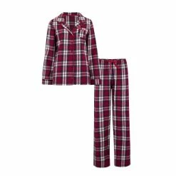 Pour Moi Red Cosy Check Pyjama Set -Pour Moi Shop unnamed file 3438