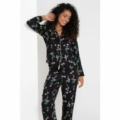 Pour Moi Black Luxe Woven Pyjama 7 Pour Moi Black Luxe Woven Pyjama -Pour Moi Shop unnamed file 3442