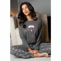 Pour Moi Grey Jersey Cotton Cockapoo Pyjama Set -Pour Moi Shop unnamed file 3464