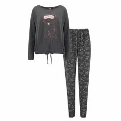 Pour Moi Grey Jersey Cotton Cockapoo Pyjama Set -Pour Moi Shop unnamed file 3468