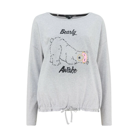 Pour Moi Grey Bearly Awake Cotton Pyjama Set 4 Pour Moi Grey Bearly Awake Cotton Pyjama Set - Image 4