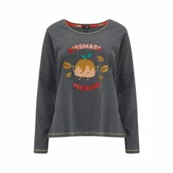 Pour Moi Grey Kissmass Pudding Cotton Jersey Christmas Pyjama Set 9 Pour Moi Grey Kissmass Pudding Cotton Jersey Christmas Pyjama Set -Pour Moi Shop unnamed file 3509