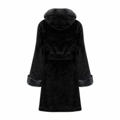 Pour Moi Black Faux Fur Trim Dressing Gown 10 Pour Moi Black Faux Fur Trim Dressing Gown -Pour Moi Shop unnamed file 3528