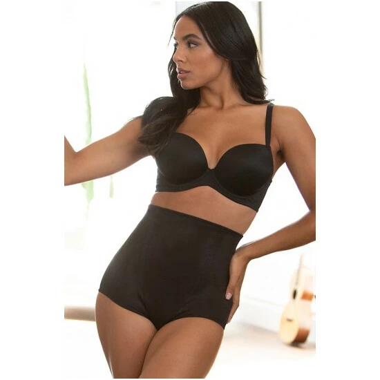 Pour Moi Lingerie Black Hourglass Firm Control Brief 6 Pour Moi Lingerie Black Hourglass Firm Control Brief - Image 6