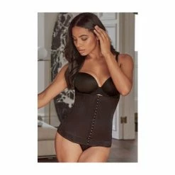 Pour Moi Lingerie Black Hourglass Firm Control Waist Cincher