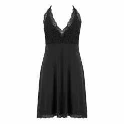 Pour Moi Black Sofa Loves Lace Removable Cup Jersey Chemise -Pour Moi Shop unnamed file 3720