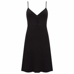 Pour Moi Black Sofa Love Ruche Front Jersey Chemise -Pour Moi Shop unnamed file 3758