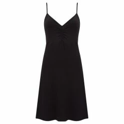 Pour Moi Black Sofa Love Ruche Front Jersey Chemise -Pour Moi Shop unnamed file 3760