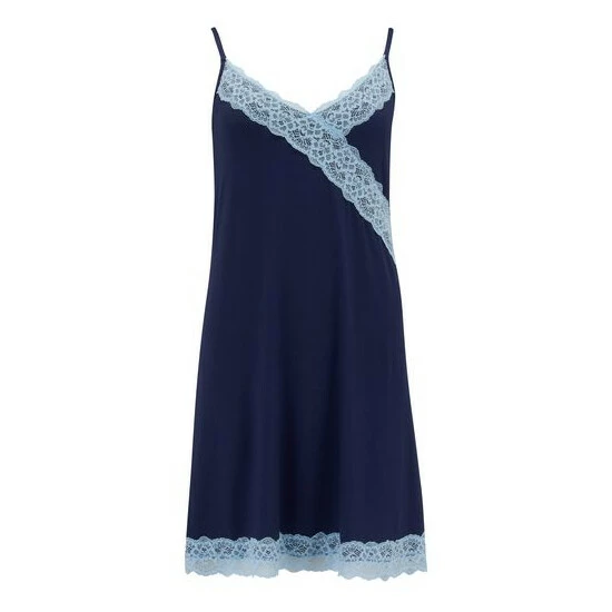 Pour Moi Blue Sofa Loves Lace Secret Support Soft Jersey Chemise 6 Pour Moi Blue Sofa Loves Lace Secret Support Soft Jersey Chemise - Image 6