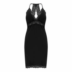 Pour Moi Black Sofa Loves Lace Trim Removable Cup Chemise -Pour Moi Shop unnamed file 3782