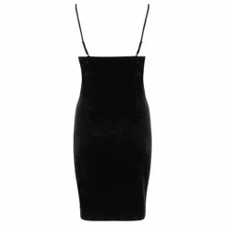Pour Moi Black Velour Lace Trim Chemise 10 Pour Moi Black Velour Lace Trim Chemise -Pour Moi Shop unnamed file 3795