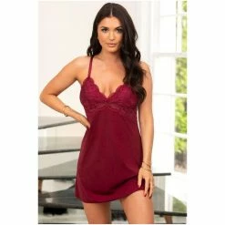 Pour Moi Red Opulence Chemise