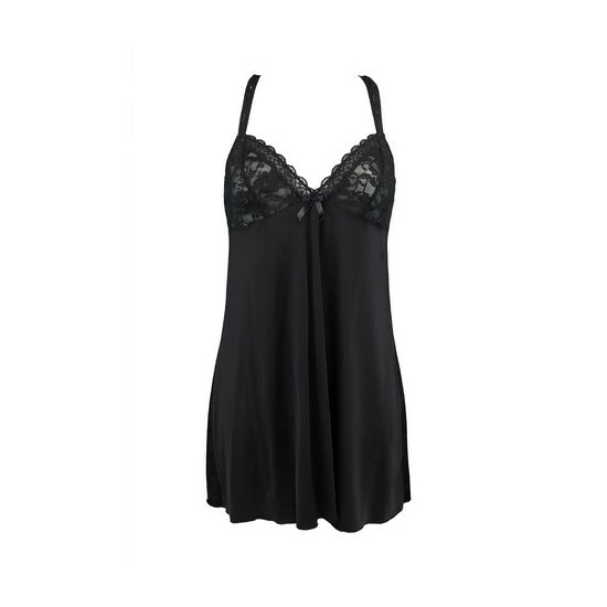 Pour Moi Black Rebel Lace Chemise 4 Pour Moi Black Rebel Lace Chemise - Image 4