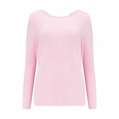 Pour Moi Pink Cross Back Jersey Yoga Top -Pour Moi Shop unnamed file 3926