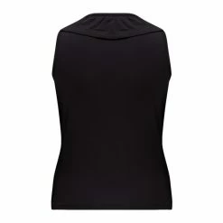 Pour Moi Black Tilly Sleeveless Jersey Ruche Front Crop Top -Pour Moi Shop unnamed file 3941