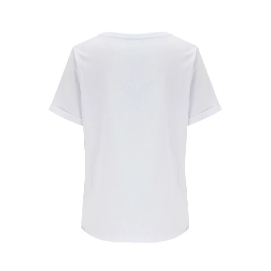 Pour Moi White Cotton Jersey Mon Amour T-Shirt 4 Pour Moi White Cotton Jersey Mon Amour T-Shirt - Image 4