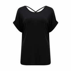 Pour Moi Black Energy Cross Back Short Sleeve Yoga Top -Pour Moi Shop unnamed file 3992