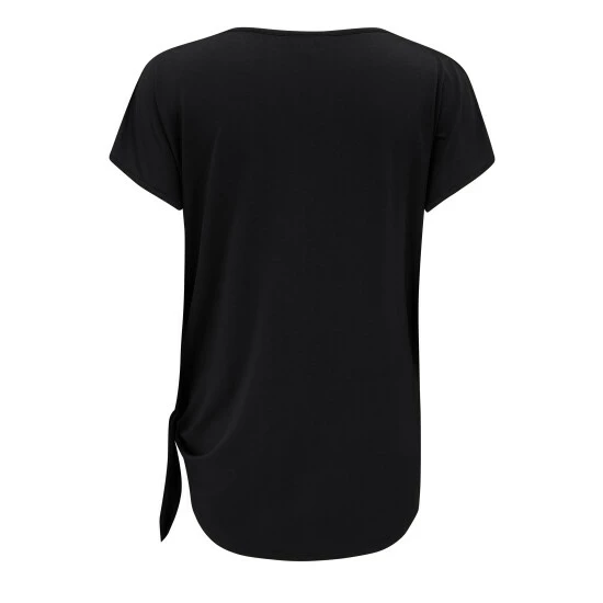 Pour Moi Black Energy Tie Side Short Sleeve Yoga Top 5 Pour Moi Black Energy Tie Side Short Sleeve Yoga Top - Image 5