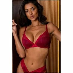 Pour Moi Black Luxe Linear Contour Lightly Padded Bra -Pour Moi Shop unnamed file 400