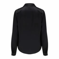 Pour Moi Black Millie Satin Woven Shirt -Pour Moi Shop unnamed file 4017
