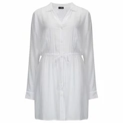 Pour Moi White Crinkle Button Through Beach Shirt 11 Pour Moi White Crinkle Button Through Beach Shirt -Pour Moi Shop unnamed file 4025