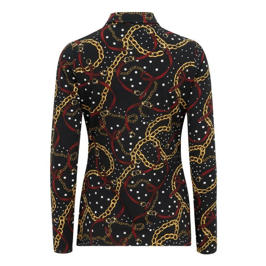 Pour Moi Black Brooke Recycled Jersey Ruched Front Shirt 4 Pour Moi Black Brooke Recycled Jersey Ruched Front Shirt - Image 4