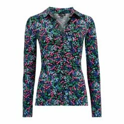 Pour Moi Blue Bailey Slinky Recycled Jersey Shirt -Pour Moi Shop unnamed file 4040