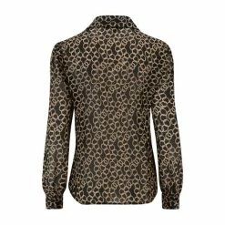 Pour Moi Black Natalya Chiffon Long Sleeve Shirt -Pour Moi Shop unnamed file 4054