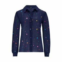 Pour Moi Black Natalya Chiffon Long Sleeve Shirt -Pour Moi Shop unnamed file 4057