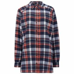 Pour Moi Blue Remi Woven Check Boyfriend Shirt -Pour Moi Shop unnamed file 4085