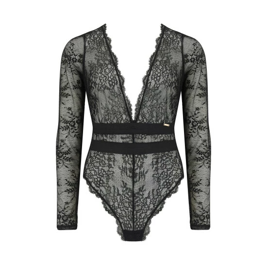 Pour Moi Black India Long Sleeve Body 3 Pour Moi Black India Long Sleeve Body - Image 3