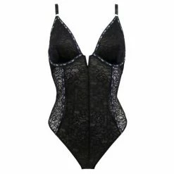 Pour Moi Black Vibe Plunge Underwired Body -Pour Moi Shop unnamed file 4145