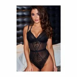 Pour Moi Black Suspense Underwired Body