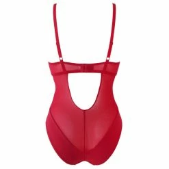 Pour Moi Red Romance Padded Push Up Bodysuit -Pour Moi Shop unnamed file 4161