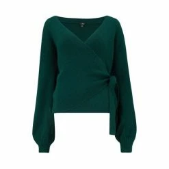 Pour Moi Black Elle Knit Ballet Wrap Top -Pour Moi Shop unnamed file 4173