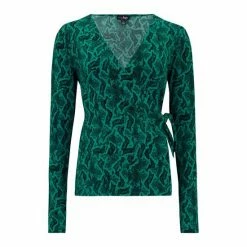 Pour Moi Black Bryony Slinky Recycled Jersey Wrap Top -Pour Moi Shop unnamed file 4203