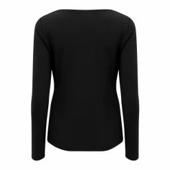 Pour Moi Black Bailey Slinky Recycled Jersey Keyhole Detail Top -Pour Moi Shop unnamed file 4211