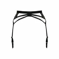 Pour Moi Black India Sheer And Opaque Suspender -Pour Moi Shop unnamed file 4246